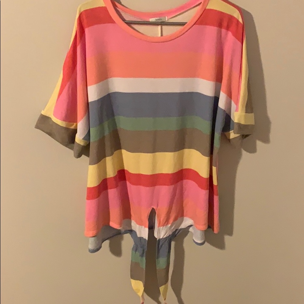 Rainbow top